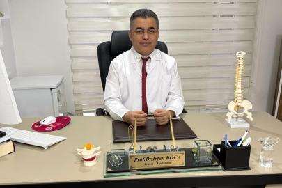 Prof. Dr. İrfan Koca: "Omurga tedavisinde erken tanı ve bütüncül tedavi büyük önem taşıyor"