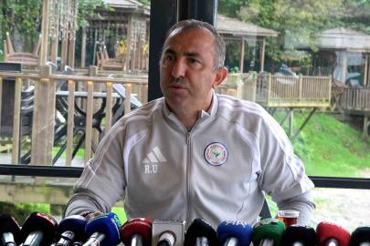 Recep Uçar: "Her maçı kazanmak için oynuyoruz, Fenerbahçe maçı da bunlardan biri"