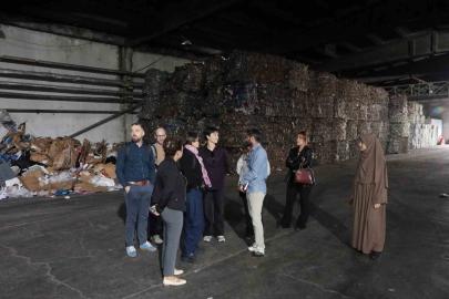 Rennes Belediyesi teknik heyetinden Diyarbakır’da atık yönetimi incelemesi