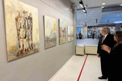 Ressam Ayla Erdoğ Çetin, SANKO Sanat Galerisi’nde sergi açtı
