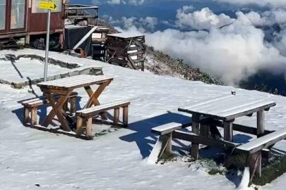Rize’nin yayları beyaza büründü
