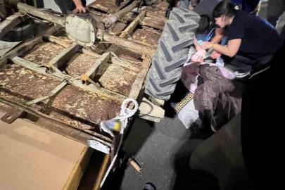 Sakarya’da tünelde patpat devrildi: 2 yaralı