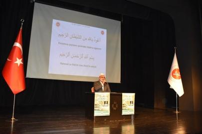 Salihli’de ’Cami ve Sosyal Hayat’ konferansı düzenlendi