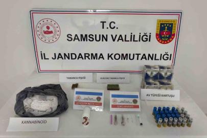 Samsun’da 1 kilo 99 gram bonzai ham maddesi ele geçirildi