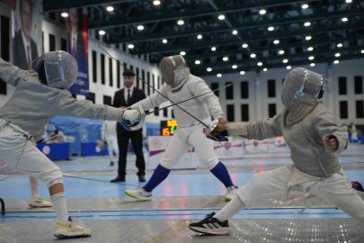 Samsun’da 612 sporcunun kılıç mücadelesi başladı