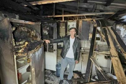 Samsun’da ev yangını: Tüm eşyalarını kaybeden aile evsiz kaldı
