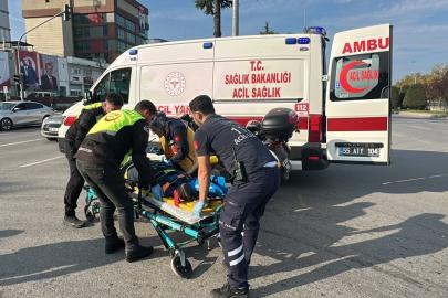 Samsun’da hafif ticari aracın çarptığı kadın yaralandı