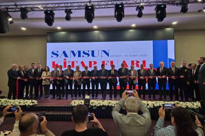 Samsun’da kitap şöleni başladı: "Samsun Kitap Fuarı" açıldı