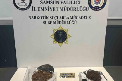 Samsun’da uyuşturucu operasyonu: 2 gözaltı