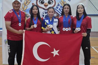 Samsunsporlu Yağmur Tosun Avrupa şampiyonu