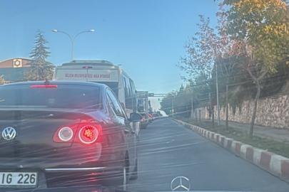 Sanayi rampasındaki trafik çilesine çözüm bekleniyor