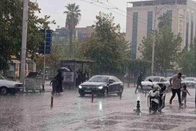Şanlıurfa’da yağış etkili oldu