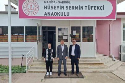 Sarıgöl’de okul öncesi eğitime yakın takip