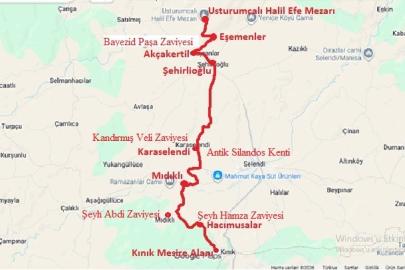 Selendi’de milli mücadelenin izleri 26,2 kilometrelik rotayla yaşatılacak