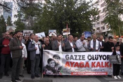 Siirt’te Aksa Tufanının 3. yıl dönümünde Filistin’e destek