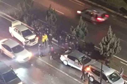 Siirt’te zincirleme trafik kazası: 2 yaralı