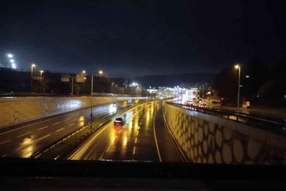 Şile Otoyolu Ümraniye istikameti trafiğe kapatıldı