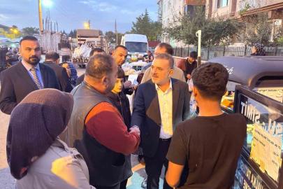 Sincan Belediye Başkanı Ercan semt pazarlarını ziyaret etti