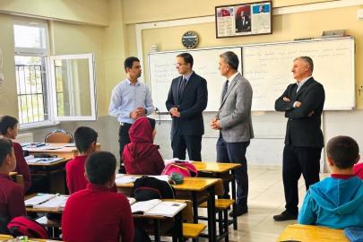 Sincik Kaymakamı Yıldız’dan İmam Hatip Ortaokulu’na ziyaret