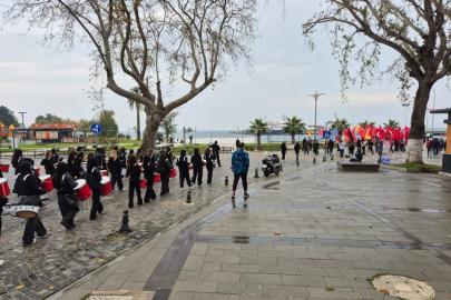 Sinop’ta Cumhuriyet Bayramı tören provası