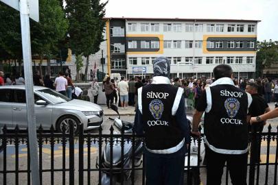 Sinop’ta okul çevreleri ve servislere denetim