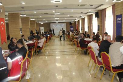 Şırnak’ta Afet Risk Azaltma Planı Çalıştayı düzenlendi