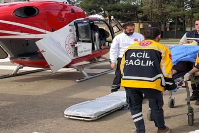 Şırnak’ta hastalar için zamanla yarış: Ambulans uçak ve helikopter peş peşe havalandı