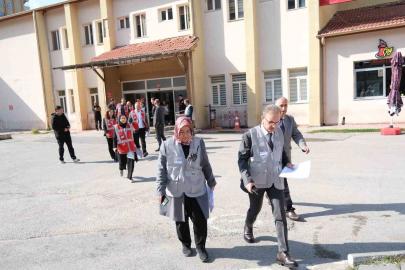 Sivas Cumhuriyet Üniversitesi hastanesinde afet tatbikatı gerçeğini aratmadı