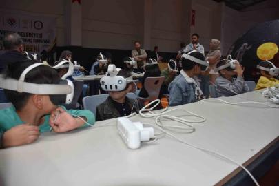 Siverek’te çocuklar uzay ve sanal gerçeklikle buluştu