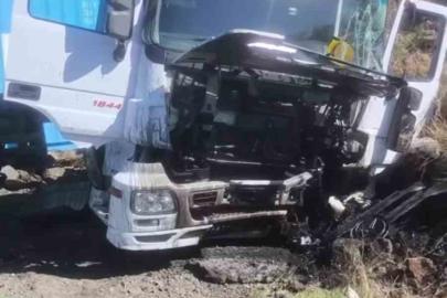 Siverek’te kontrolden çıkan tırın sürücüsü yaralandı