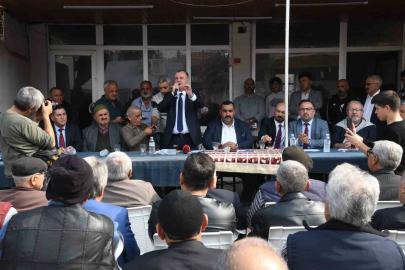 Spil Mahallesi’nden Başkan Balaban’a doğalgaz teşekkürü