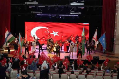 Talas’ta Türk Dünyası coşkusu