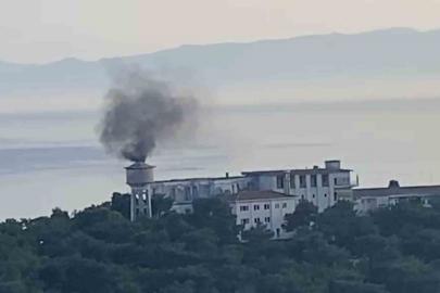Tarihi Heybeliada Sanatoryumu’nda korkutan yangın