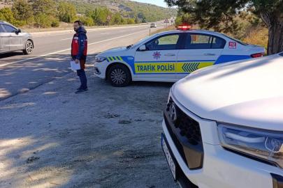 Tavşanlı’da hayvan nakillerine yönelik yol denetimi