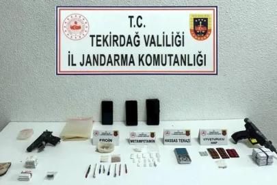 Tekirdağ’da uyuşturucu operasyonu: 1 tutuklama