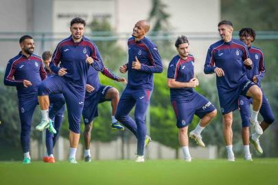 Trabzonspor, Çaykur Rizespor maçı hazırlıklarını sürdürdü