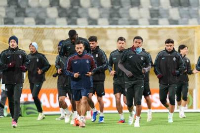 Trabzonspor’da KuPS maçı hazırlıkları tamamlandı