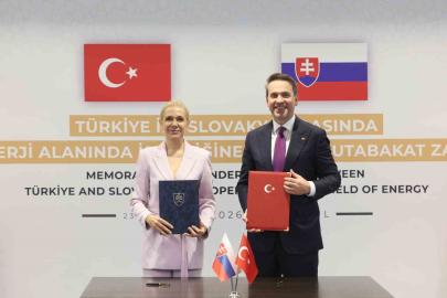 Türkiye ile Slovakya arasında ‘Enerji Alanında İşbirliğine İlişkin Mutabakat Zaptı’ imzalandı
