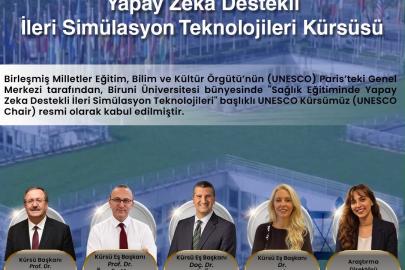 Türkiye’nin sağlık ve yapay zekâ alanındaki ilk UNESCO Kürsüsü Biruni Üniversitesi bünyesinde kuruldu
