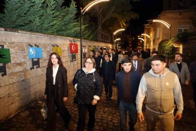 TÜRKSOY Temsilcilerinin Talas turu