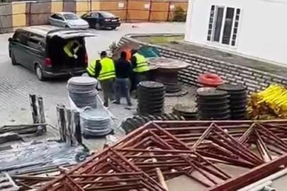 Tuzla’da şantiyeden 1 milyon 397 bin TL değerinde kablo çalan 3 şüpheli yakalandı