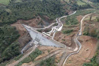 Uçarsu Göleti Trabzon’un su ihtiyacına nefes olacak