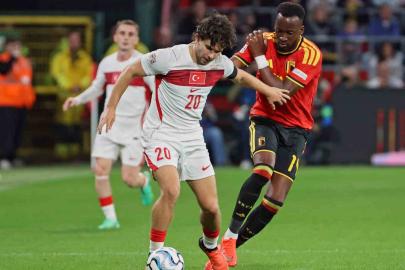 UEFA Uluslar Ligi: Belçika: 1 - Türkiye: 0 (İlk yarı)