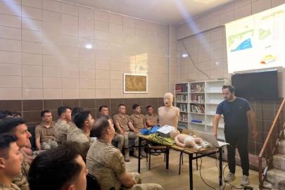 Uludere’de Mehmetçiğe hayat kurtaran eğitim: 66 jandarma personeline uygulamalı ilk yardım