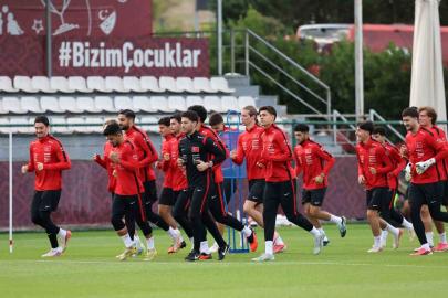 Ümit Milli Takımı, Macaristan maçı hazırlıklarını tamamladı