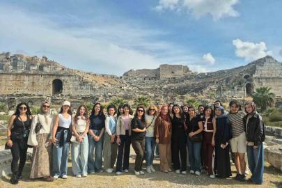 Üniversite öğrencileri Didim ve Milet’in tarihi mirasını keşfetti