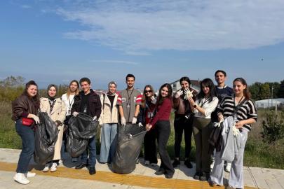 Üniversiteli gençlerden Sinop’ta doğaya anlamlı dokunuş