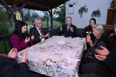 Vali Makas’tan 15 Temmuz şehidi Ufuk Baysan’ın ailesine ziyaret