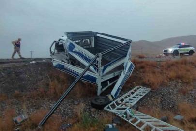 Van Başkale yolunda feci kaza: 12 yaralı