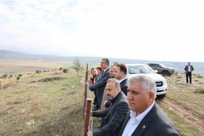 Vezirköprü Besi OTB Projesi’nde saha incelemesi